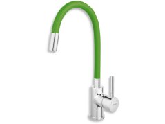 Dřezová baterie Novaservis Ferro Zelená/chrom 70710.0S