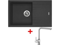 Set Sinks Linea 780 Granblack + Elka Set Sinks Linea 780 Granblack + Elka