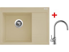Sinks RIM 650 L Sahara + Vitalia Sinks RIM 650 L Sahara + Vitalia