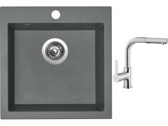 Set Sinks VIVA 455 Titanium + batéria Sinks ENIGMA S chróm Set Sinks VIVA 455 Titanium + batéria Sinks ENIGMA S chróm