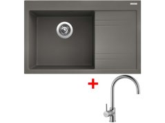 Set Sinks RIM 780 L Truffle + Vitalia Set Sinks RIM 780 L Truffle + Vitalia