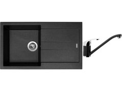 Set Sinks AMANDA 860 Metalblack + batéria Sinks PRONTO Metalblack
