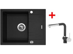 Sinks LINEA 600 XC Granblack + Mix 3 P GR Sinks LINEA 600 XC Granblack + Mix 3 P GR