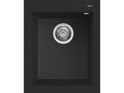 Granitový dřez Elleci Quadra 100 Black K86 Granitový dřez Elleci Quadra 100 Black K86