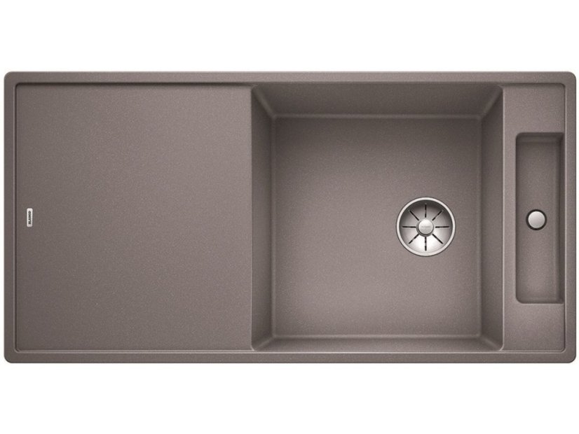 Granitový drez Blanco AXIA III XL 6 S-F InFino aluminium sklenená kráj.doska obojstr.prove
