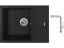 Set Sinks AMANDA 650 Granblack + baterie Sinks SLIM S2 kartáčovaná