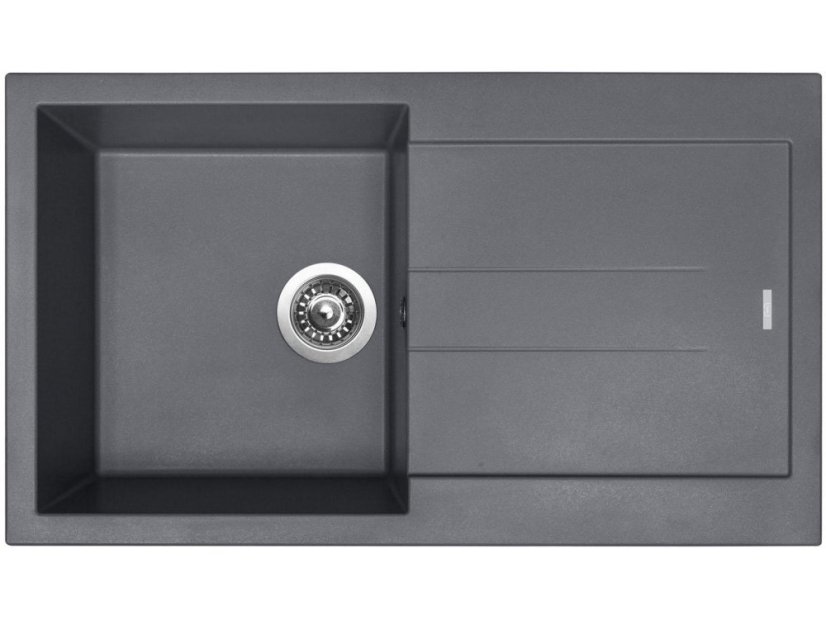 Set Sinks AMANDA 860 Titanium + batéria Sinks SLIM S2 kartáčovaná
