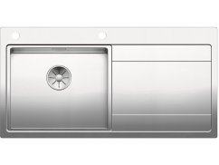 Nerezový dřez Blanco DIVON II 5 S-IF InFino Nerez hedvábný lesk dřez vlevo s excentrem Nerezový dřez Blanco DIVON II 5 S-IF InFino Nerez hedvábný lesk dřez vlevo s excentrem