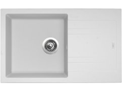 Sinks LINEA 780 Milk + Elasta nerez/čierna Sinks LINEA 780 Milk + Elasta nerez/čierna