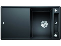 Granitový dřez Blanco AXIA III 5 S InFino antracit dřez vpravo s excentrem přísluš. sklo Granitový dřez Blanco AXIA III 5 S InFino antracit dřez vpravo s excentrem přísluš. sklo