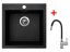 Sinks VIVA 455 Granblack + Flexia