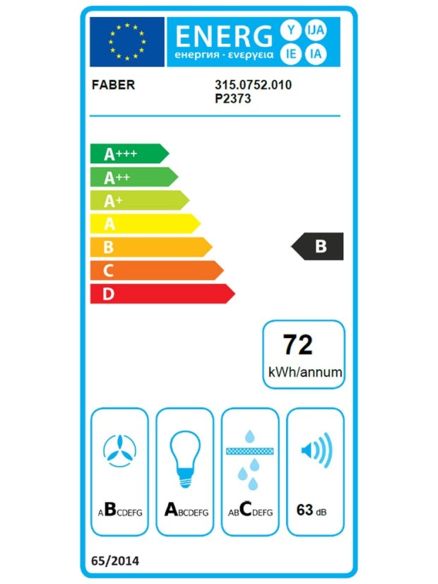 Faber Maxima Touch NG BK A60 výsuvná digestoř - 3
