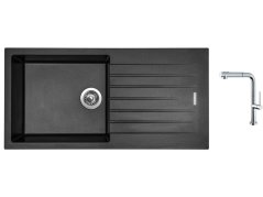 Set Sinks PERFECTO 1000 Metalblack + batéria Sinks SLIM S2 kartáčovaná Set Sinks PERFECTO 1000 Metalblack + batéria Sinks SLIM S2 kartáčovaná