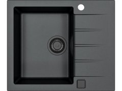 Granitový dřez Alveus Cadit 10 černý - Black Edition