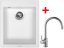 Set Sinks Cube 410 Milk + Vitalia