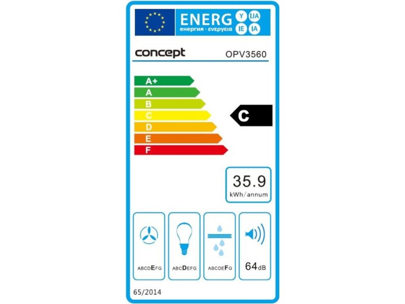Výsuvná digestoř Concept OPV3560 SINFONIA - 11