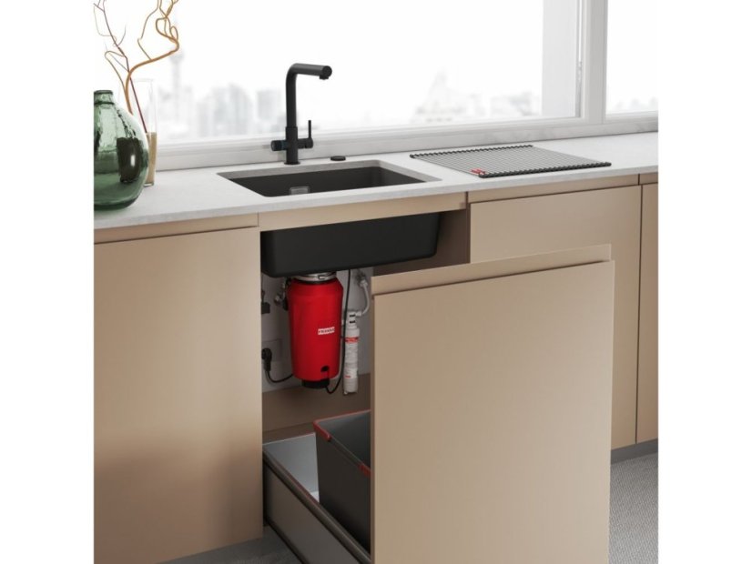 Drezová batéria Franke FC 3077.901 LINA CLEAR WATER 2.0 Matná čierna - 7