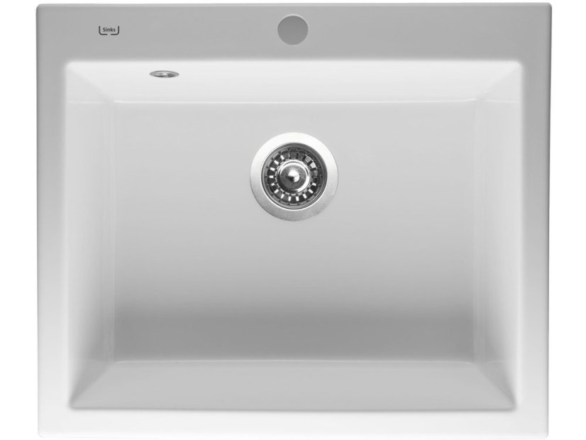 Sinks CERAM 600 Bílá