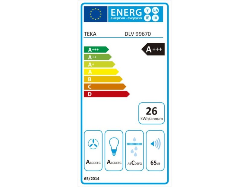 Digestor Teka DLV 99670 TOS BK