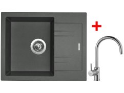 Sinks LINEA 600 Titanium + Vitalia Sinks LINEA 600 Titanium + Vitalia