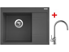 Sinks RIM 650 L Titanium + Vitalia Sinks RIM 650 L Titanium + Vitalia