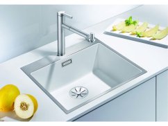 Granitový dřez Blanco SUBLINE 500 IF/A SteelFrame Černá s táhlem Granitový dřez Blanco SUBLINE 500 IF/A SteelFrame Černá s táhlem