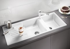 Granitový dřez Blanco ZIA 8 S šedá vulkan Granitový dřez Blanco ZIA 8 S šedá vulkan