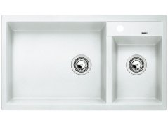 Granitový drez Blanco METRA 9 biela