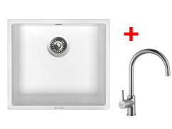 Set Sinks Frame 457 Milk + Vitalia Set Sinks Frame 457 Milk + Vitalia