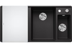 Granitový drez Blanco AXIA III 6 S-F InFino antracit sklen.kráj.doska drez vpravo s exc. - obrázek 11