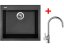 Set Sinks CUBE 560 Granblack + Vitalia