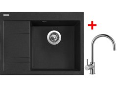 Sinks RIM 650 P Granblack + Vitalia