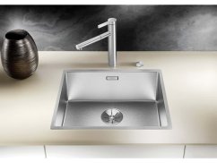 Nerezový drez Blanco CLARON 500-IF InFino Nerez durinox Nerezový drez Blanco CLARON 500-IF InFino Nerez durinox