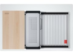 Granitový dřez Franke KNG PRO 610-73 Bílá-led - 2