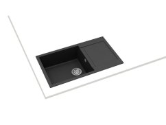Granitový drez Teka Clivo 60 B-TQ 1B 1D Bielá Granitový drez Teka Clivo 60 B-TQ 1B 1D Bielá