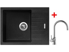 Sinks PERFECTO 650 Granblack + Vitalia Sinks PERFECTO 650 Granblack + Vitalia