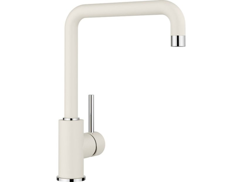 Dřezová baterie Blanco MILI HD Silgranit bílá soft - 1