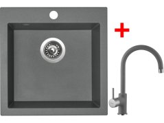 Sinks VIVA 455 Titanium + Vitalia GR Sinks VIVA 455 Titanium + Vitalia GR