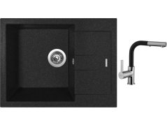 Set Sinks AMANDA 650 Granblack + batéria Sinks ENIGMA S Grandblack Set Sinks AMANDA 650 Granblack + batéria Sinks ENIGMA S Grandblack