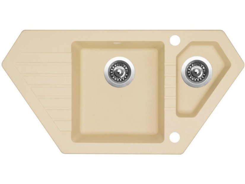 Set Sinks BRAVO 850.1 Sahara + batéria Sinks MIX 35 P chróm