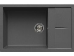 Granitový dřez Elleci Unico 310 Dark grey K99 Granitový dřez Elleci Unico 310 Dark grey K99