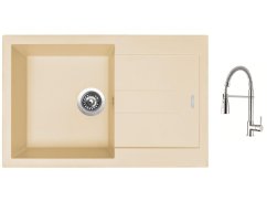 Set Sinks AMANDA 780 Sahara + baterie Sinks MIX 35 PROF S chrom Set Sinks AMANDA 780 Sahara + baterie Sinks MIX 35 PROF S chrom