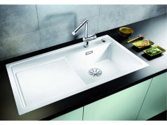 Granitový dřez Blanco ZENAR XL 6 S-F InFino káva dřez vlevo s exc. bez přísl.