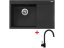 Set Sinks RIM 780 L Granblack + Vitalia černá matná