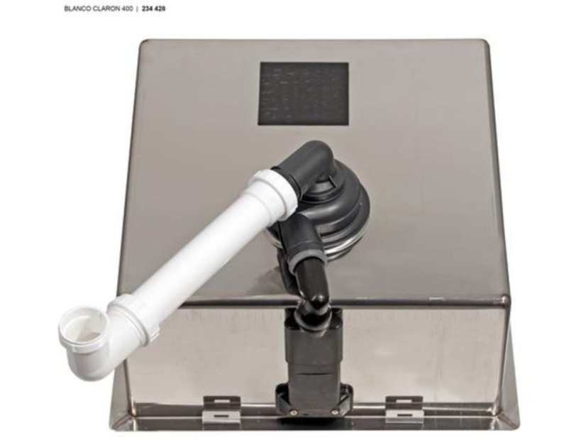 Nerezový dřez Blanco CLARON 400-U InFino Nerez durinox