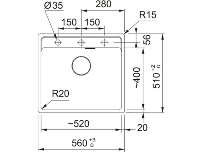 MRG 610-52 RTL Pískový melír