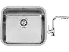 Set Sinks BELOM 540 V leštený + batéria Sinks ENIGMA S Set Sinks BELOM 540 V leštený + batéria Sinks ENIGMA S