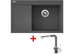 Set Sinks RIM 780 P Titanium + Mix 3 P GR Set Sinks RIM 780 P Titanium + Mix 3 P GR