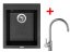 Set Sinks CUBE 410 Granblack + Vitalia