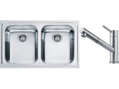 Set Franke LLX 620 Nerez + batéria Franke FC 9461 ORBIT Nerez Set Franke LLX 620 Nerez + batéria Franke FC 9461 ORBIT Nerez